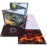 Doctor Frikistein Summoning Dungeon Master Screen | Pantalla VERSÁTIL- Personalizable- Dry-Erase para Juegos de rol